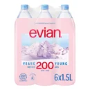 Evian Eau Minérale Naturelle 6x1,5L